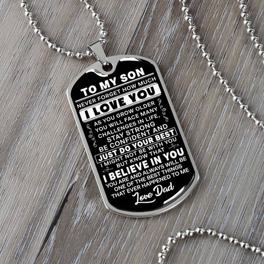 Son - As You Grow Older - Love Dad - INCLUDES FREE SHIPPING