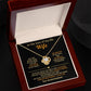 To The Love of My Life - You Are More Than My Partner - Love Knot Necklace - INCLUDES FREE SHIPPING