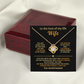 To The Love of My Life - You Are More Than My Partner - Love Knot Necklace - INCLUDES FREE SHIPPING