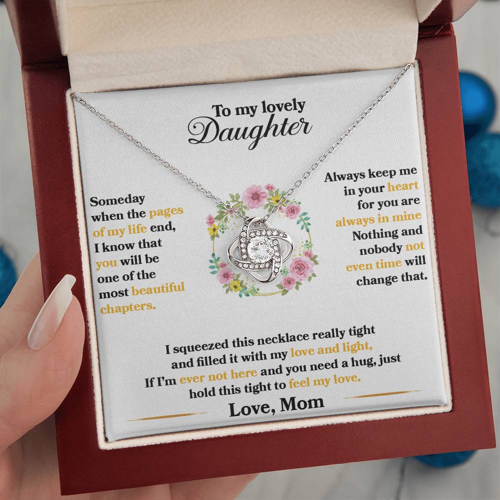 Daughter - Always Keep Me In Your Heart - Love Mom - INCLUDES FREE SHIPPING