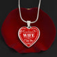 To My Gorgeous Wife - Red