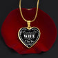 To My Gorgeous Wife - Black