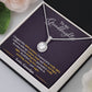 I Hugged This Little Pendant - Love Grandpa - Eternal Hope Necklace