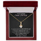 To My Stunning Smokin Hot Wife - Alluring Beauty Necklace