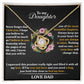 Daughter - Never Forget I Love You - Love Dad