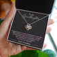 Granddaughter - I Hugged This Little Pendant - Love Grandma