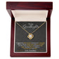Granddaughter - I Hugged The Little Pendant - Love Grandma