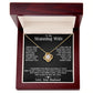 To My Stunning Wife - Love Knot Necklace