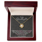 Granddaughter - I Hugged This Little Pendant - Love Grandma