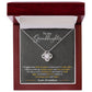 Granddaughter - I Hugged The Little Pendant - Love Grandma
