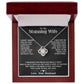 To My Stunning Wife - Love Knot Necklace