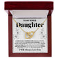 Bonus Daughter Gifts From Stepdad Stepmom Like A Daughter To Me Jewelry daughter in law necklace gift for daughter in law