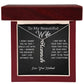 Wife - I Can't Live Without You (Personalized Vertical Name Necklace)